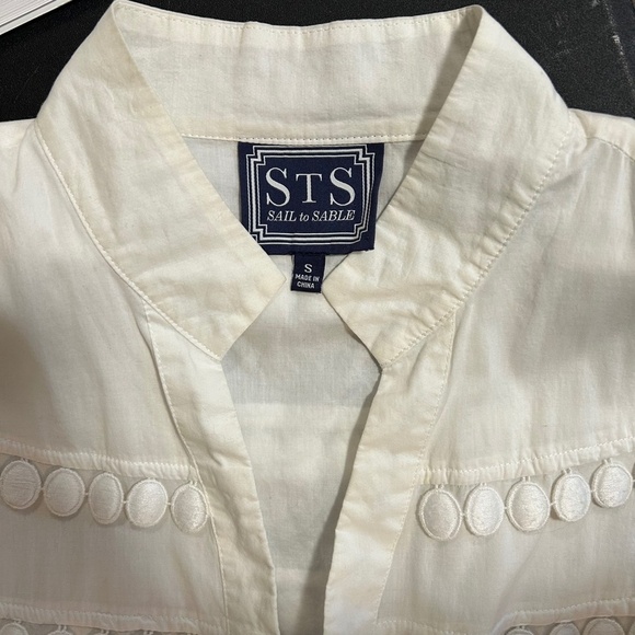 Sail to Sable 'We Wear White' Sleeveless Dress/Small - Picture 5 of 8